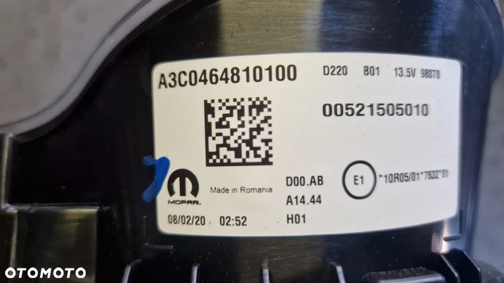 FIAT TIPO II 1.4 16V LICZNIK 00521505010 - 3