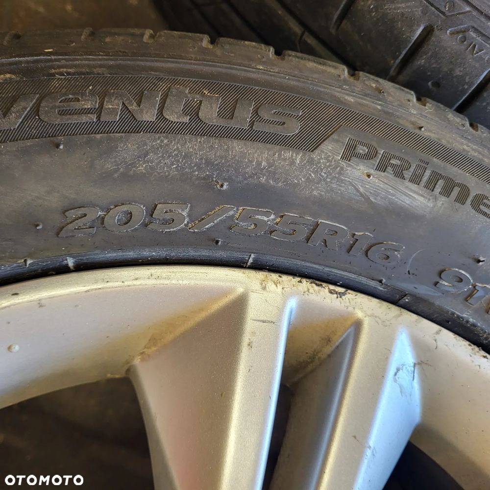 FORD FOCUS MK2 MK3  KOMBI HB KOŁA FELGI ALUMINIOWE 16 CALI OPONY LETNIE HANKOK - 8