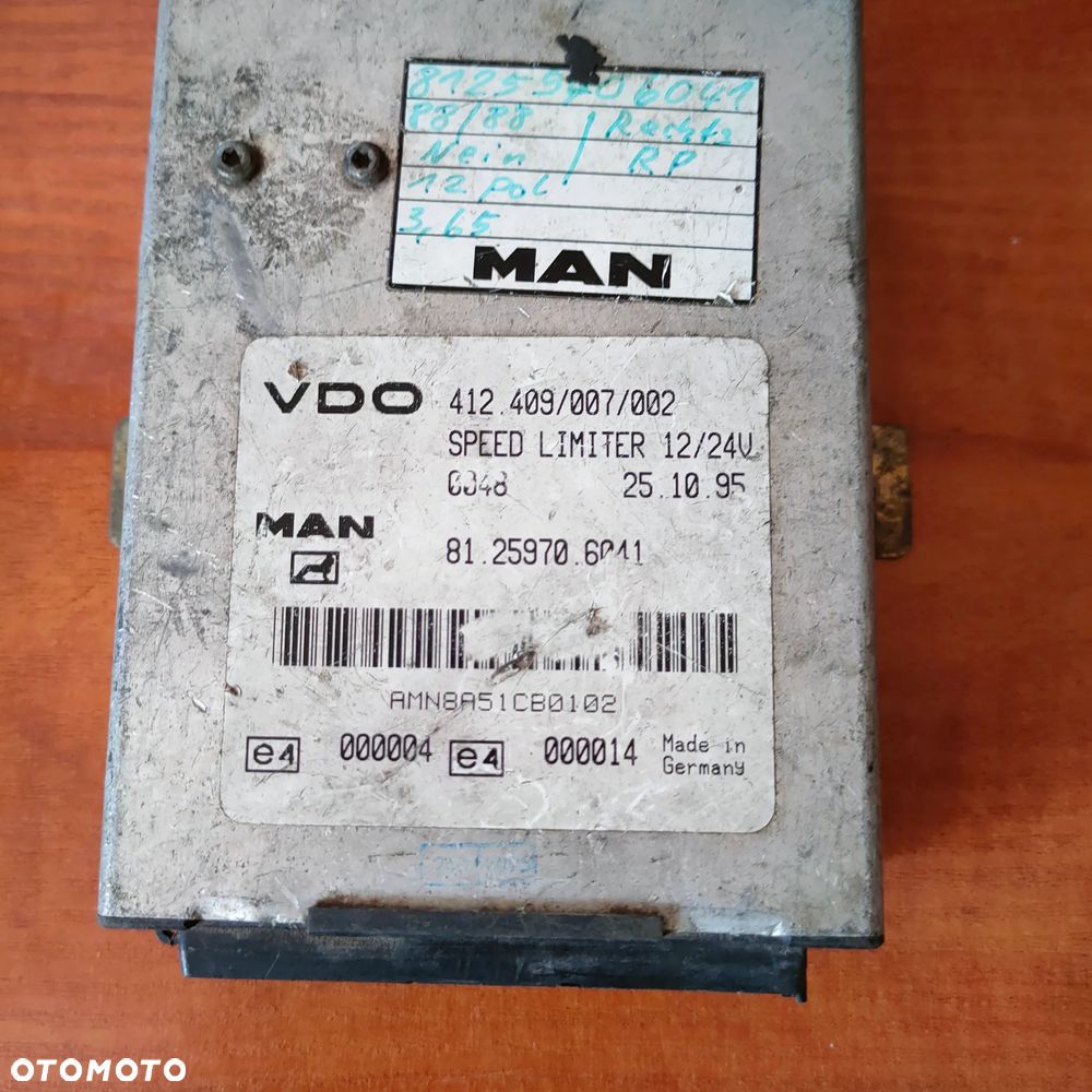 VDO 412007002 Limiter prędkości Speed Limiter - 1