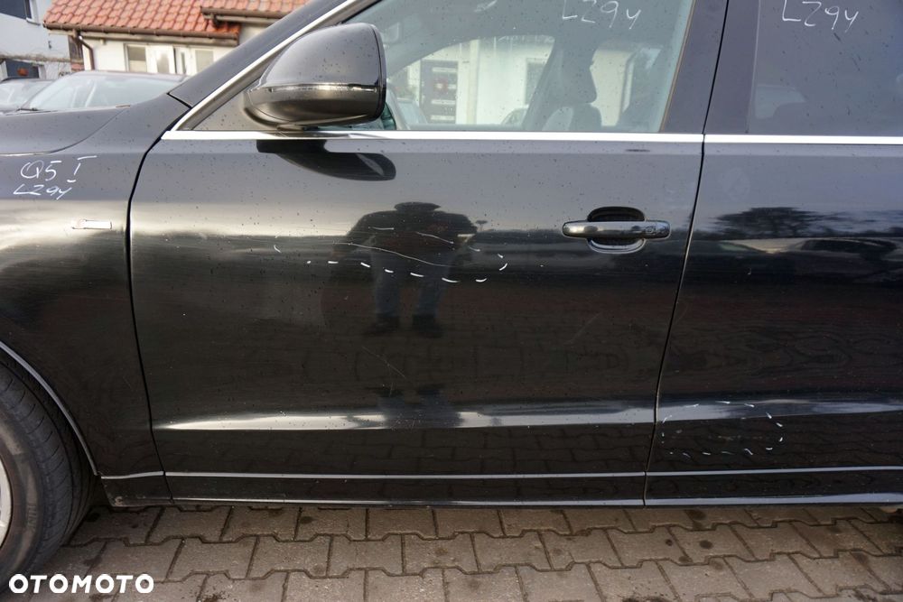 DRZWI PRZEDNIE LEWE Q5 I 8R LZ9Y  CZARNY AUDI 2008-2012 - 3