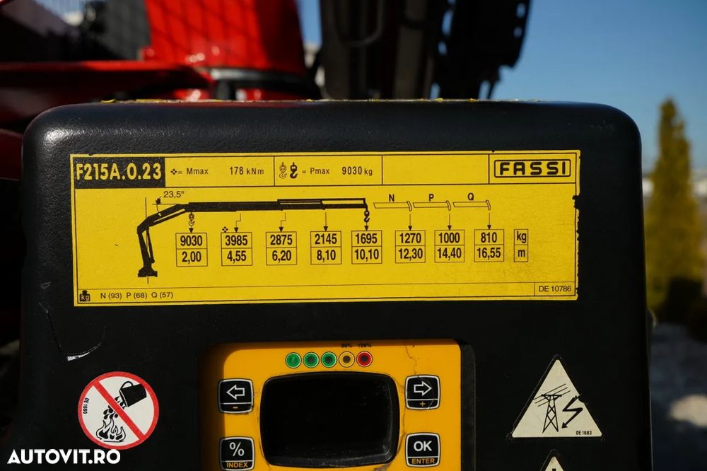 Renault C 430 / 6x4 / 7,2 M LIVRARE + CUPĂ FASSI F215A / EXTENSIE 10 M / RADIOCOMANDĂ / FURCĂ / ROTATOARE - 23