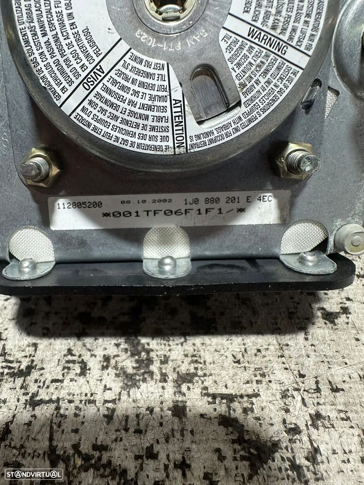 .Airbag Volante Guiador Original VW Volkswagen 3b0880201am 1997 - 2006 - 8