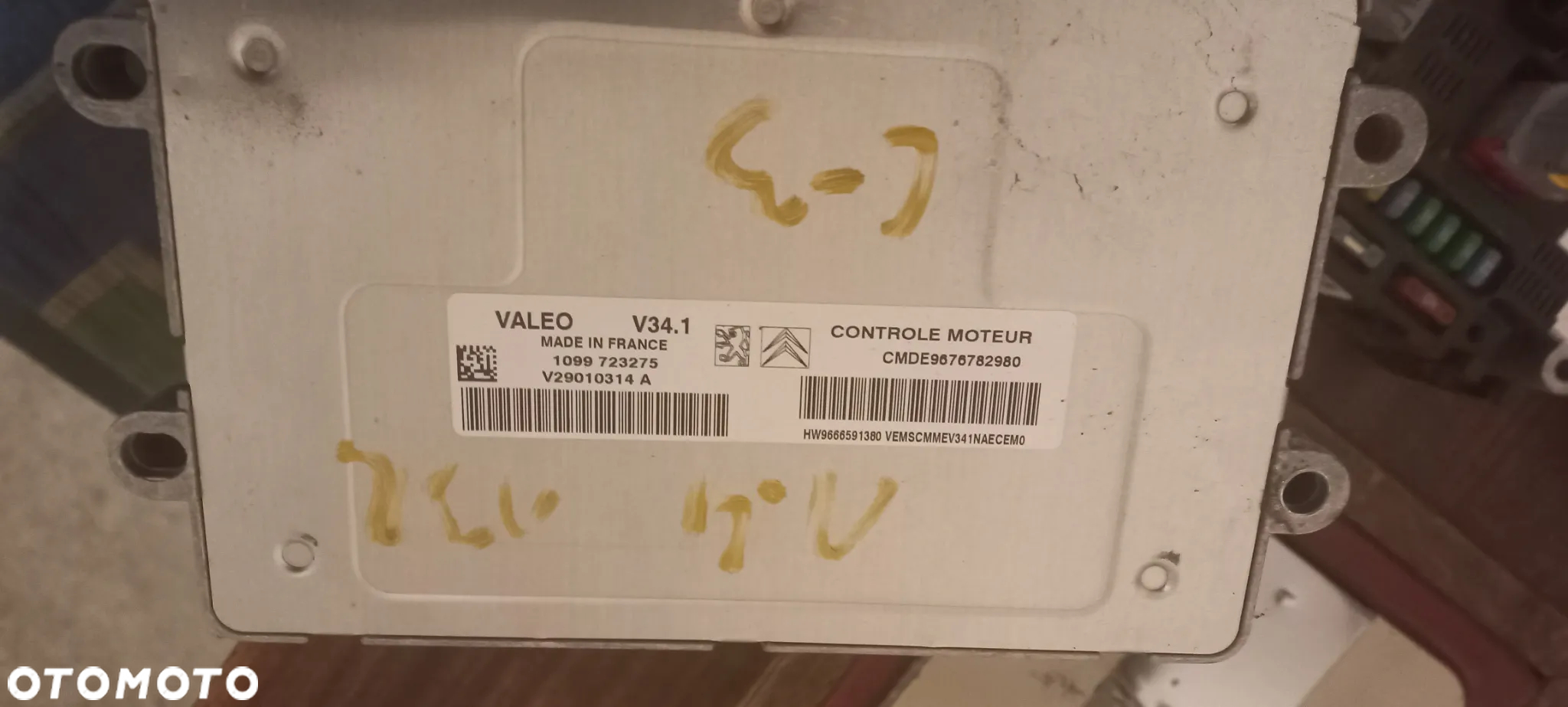 CITROEN C3 1.4 KOMPUTER STEROWNIK 9676782980 - 2