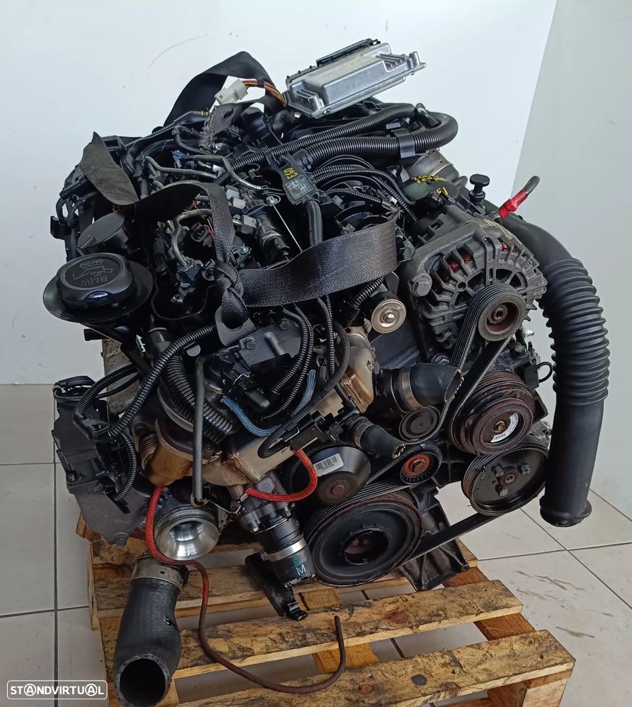 Motor n47 BMW 520D 177cv E60 168 mil km 2009 N47D20A - 3