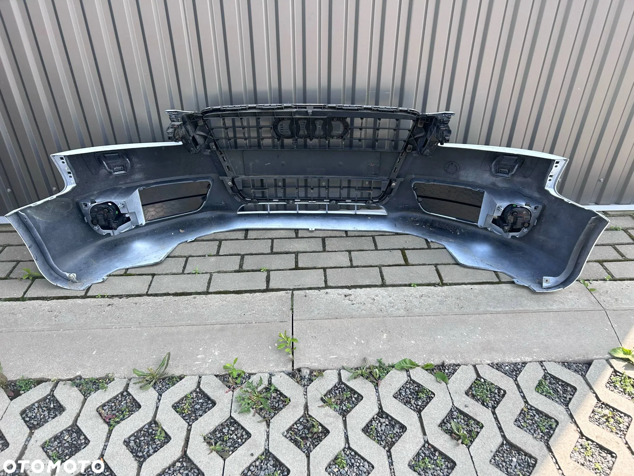 AUDI A5 8T0 8T ZDERZAK PRZÓD PRZEDNI LY9C ŁADNY Kompletny 8T0807437K 07-11 - 9