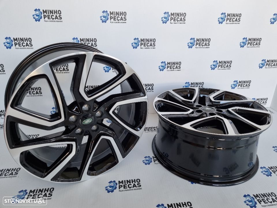 Jantes Range Rover Sport em 20 Black Polish - 6