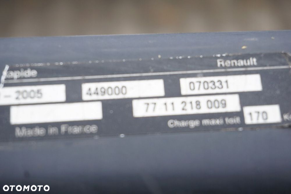 BAGAŻNIK DACHOWY DRABINKA RENAULT TRAFIC 2 II - 8