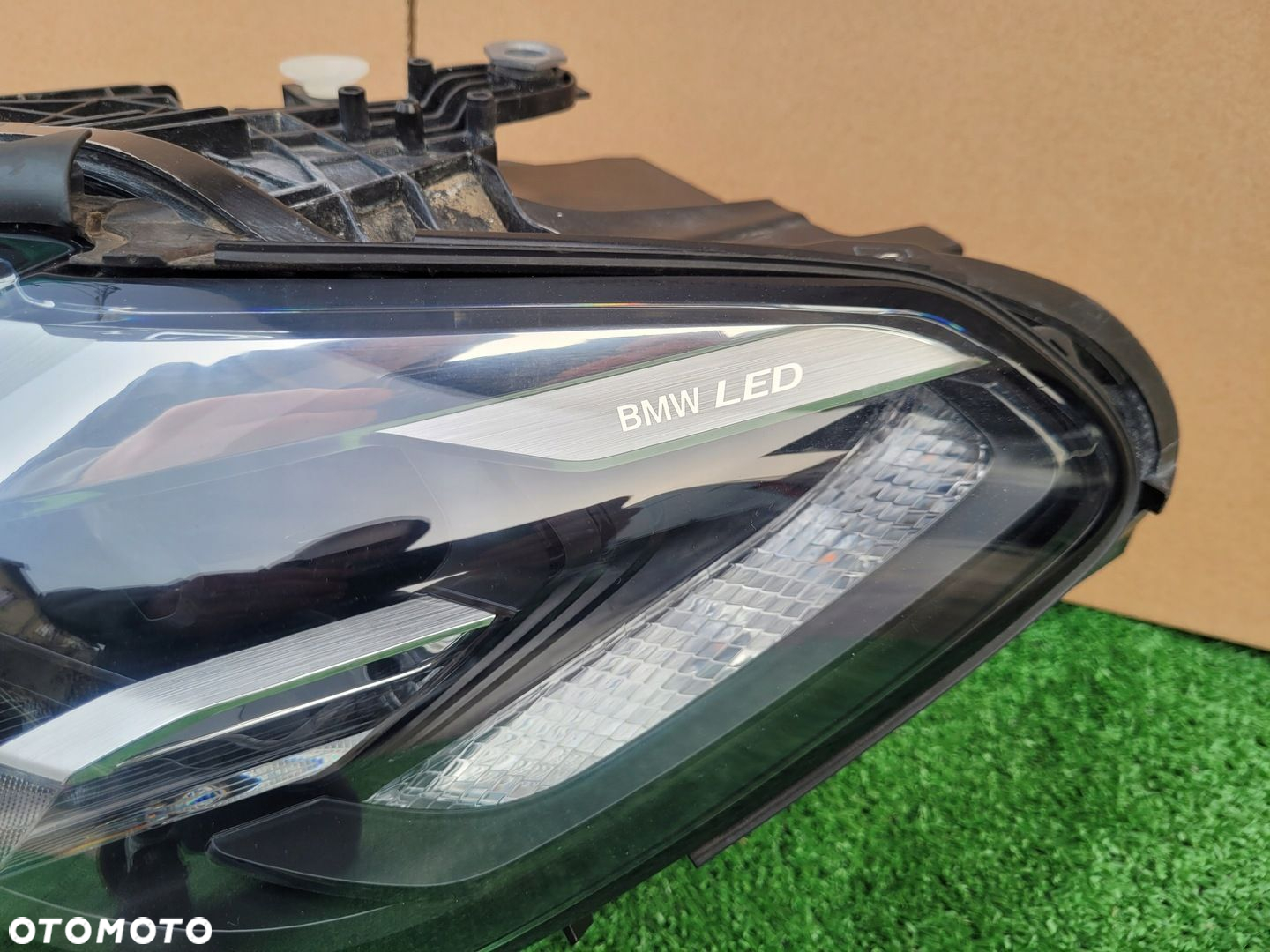 Bmw 5 G30 lift lampa przod lewa full led idealna - 3