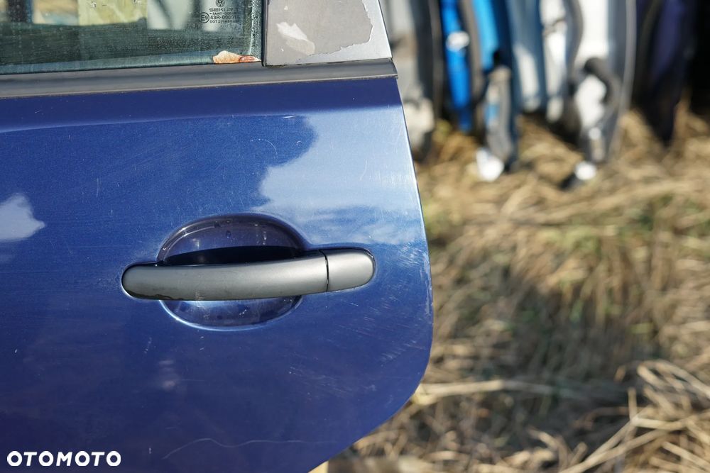 Drzwi tył tylne lewe VW Polo IV 9N 5d LB5N - 6