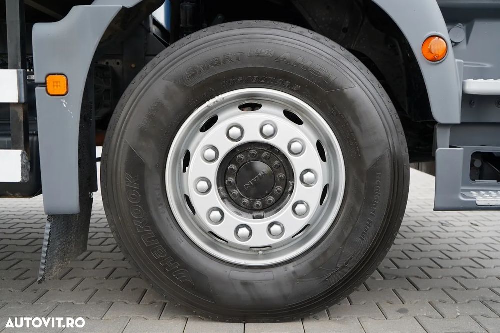 MAN TGM 15 .290 / HDS HC 190 + FORATOR 2 mb / FORMAT / RADIO CONTROL / EURO 6 / MANUAL / 2019 - 18