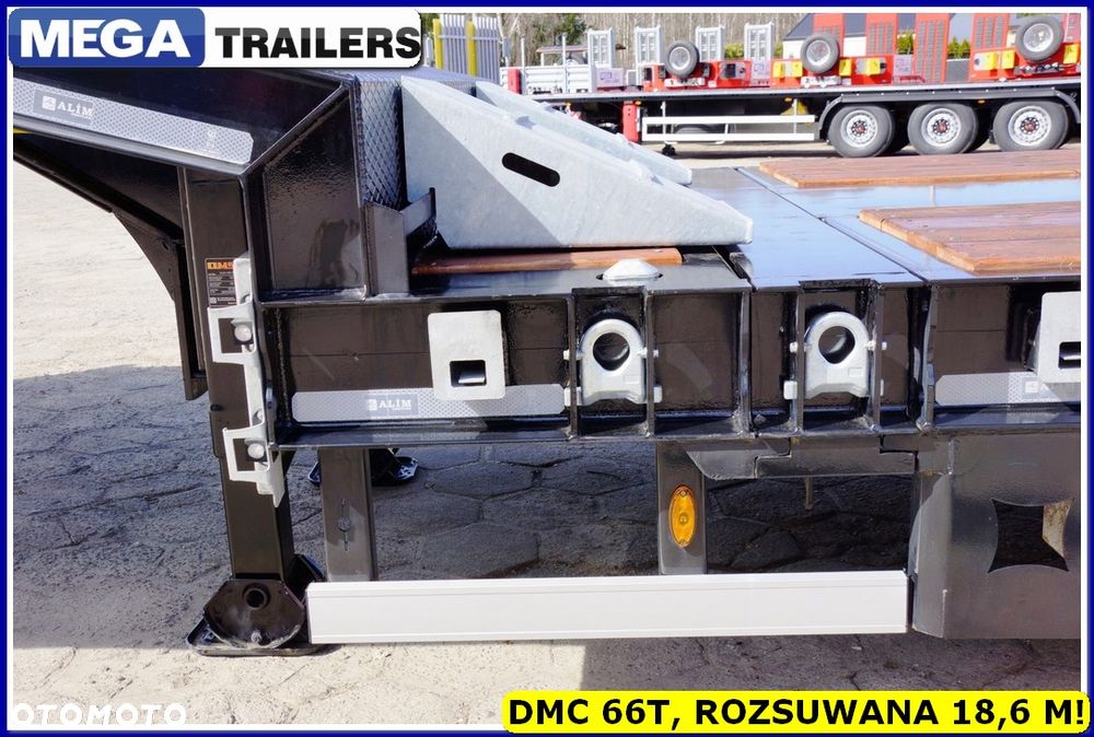 Inny Niska podłoga DMC 66,0 TON, ROZCIĄGANA 18,60 M - pod KONTENERY !!! - 16