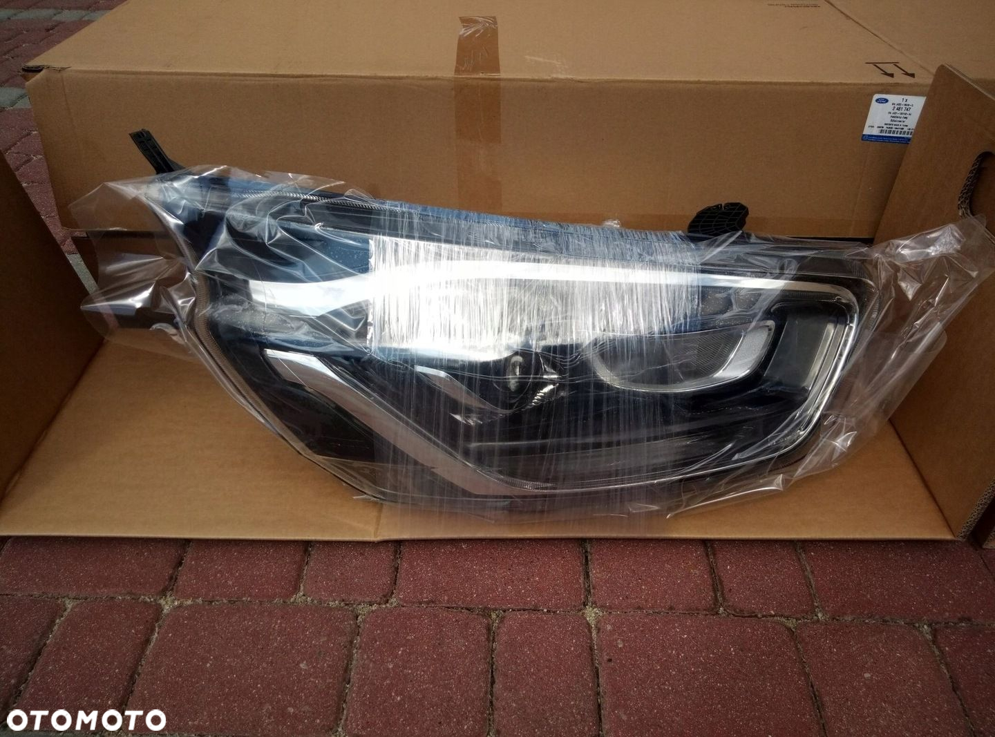 Reflektor lampa lampy BI-XENON TRANSIT CUSTOM 2020->EUROPA PRAWY LEWY ORYG. - 3