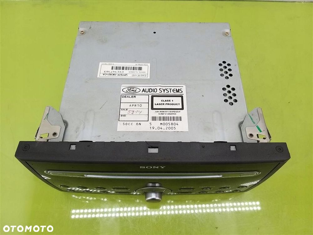 Radio Ford Focus Mk2 2004-2011 4M5T18C815CE M005804 Z KODEM - 4
