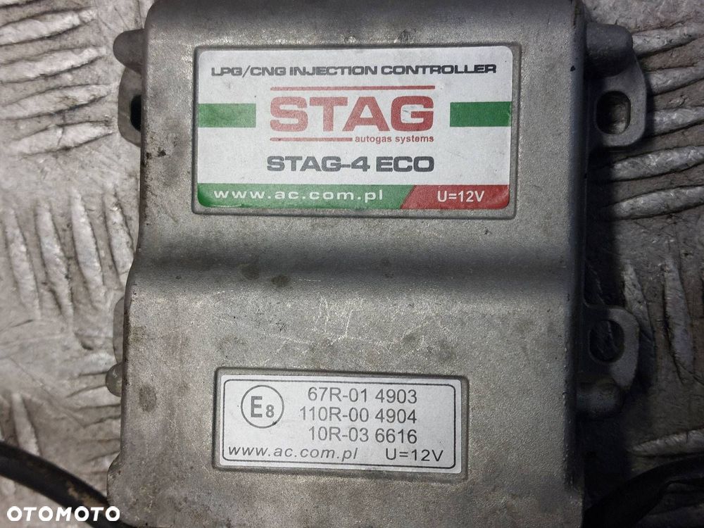 INSTALACJA GAZOWA LPG STAG-4 ECO STAG PS-02 PLUS OMVL TOMASETTO AT09 - 2