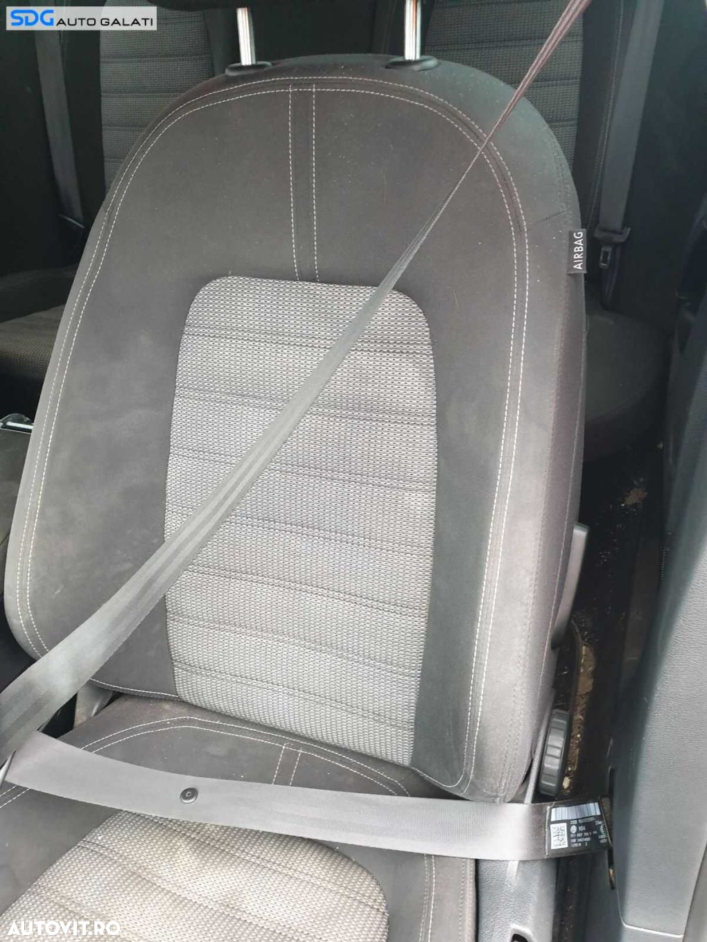 Interior Textil Scaune Fata Stanga Dreapta si Bancheta Sezut cu Spatar Volkswagen Passat CC 2008 - 2012 [0394] - 2