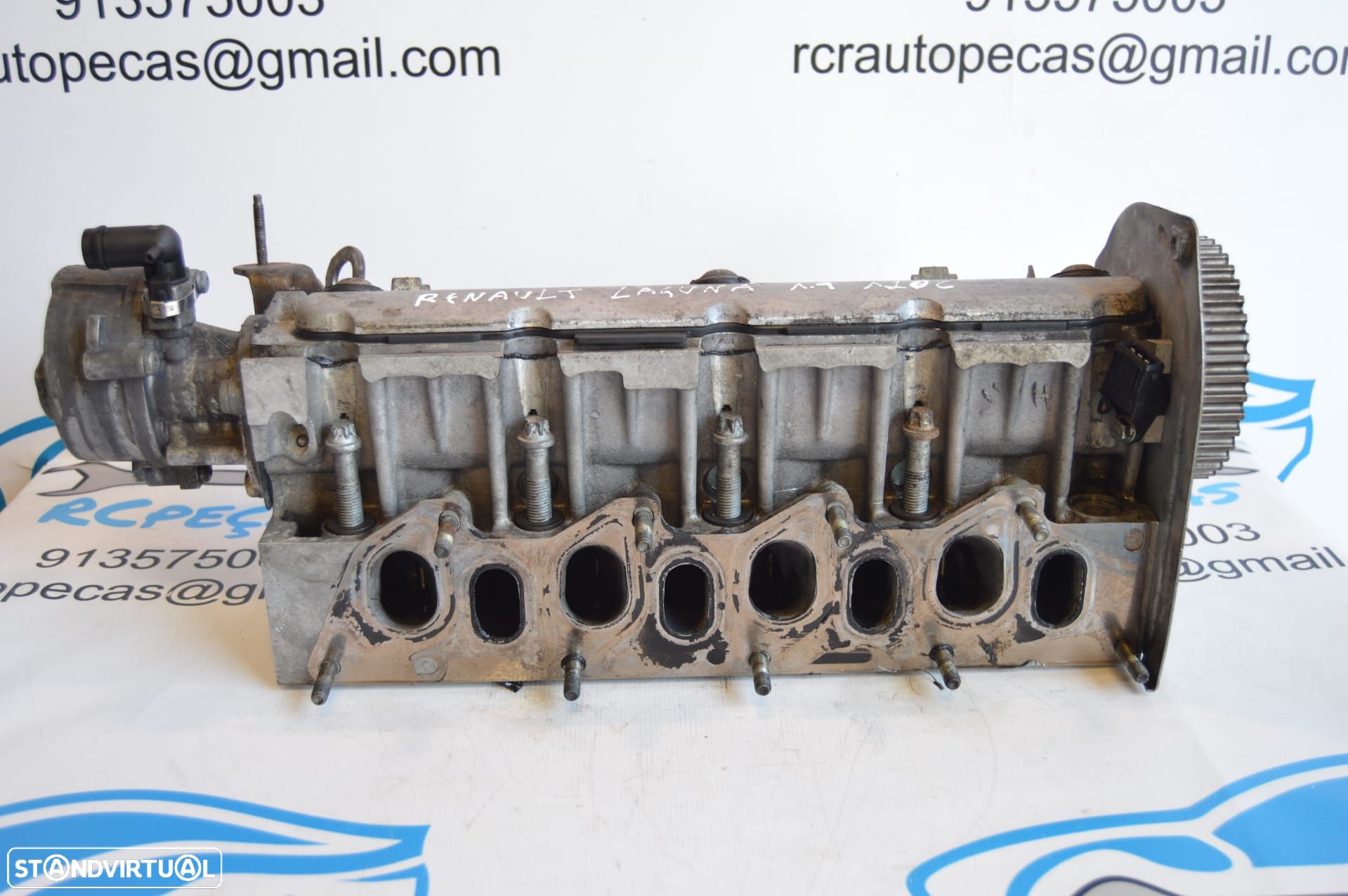 CABEÇA MOTOR CABEÇOTE COLAÇA F9Q820 RENAULT LAGUNA II 2 MK2 1.9DCI 120CV F9Q820 ESPACE IV 4 MK4 JK - 1