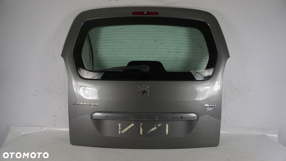 KLAPA TYŁ TYLNA TYLNIA SZYBA PEUGEOT PARTNER 2 II 3 III KTQ 08-15 2008-2015 - 1