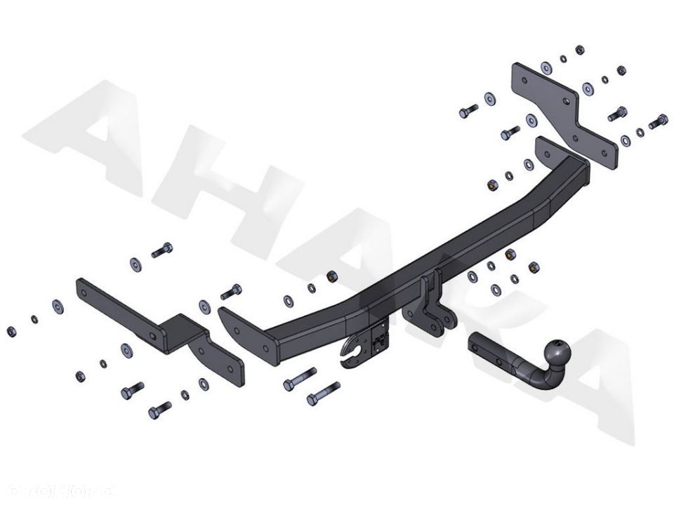 Hak Holowniczy Odkręcany Do Renault Clio Ii Hatchback 2001-2005 - 3
