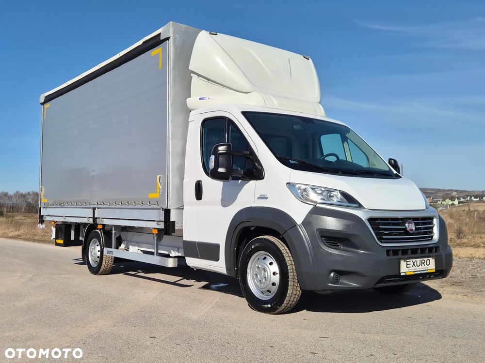 Fiat DUCATO MAXI 2.3 150KM PLANDEKA 10EP FIRANKA X2 ZSUWANY DACH SALON PL I-WŁAŚCICIEL - 1