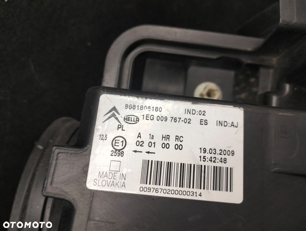 CITROEN C3 PICASSO LAPMA PRZÓD PRAWA EUROPA - 3