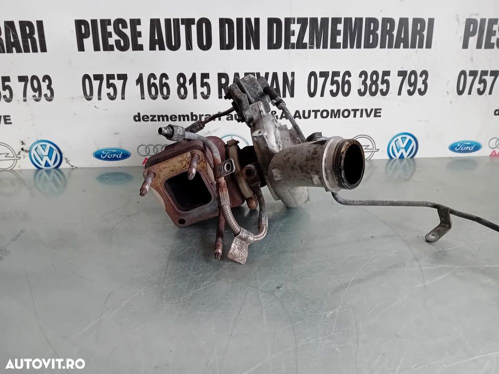 Turbo Turbina Fiat Ducato Iveco Daily 2.3 JTD Euro 6 Cod 5802122184 Motor F1AGL411D - 4