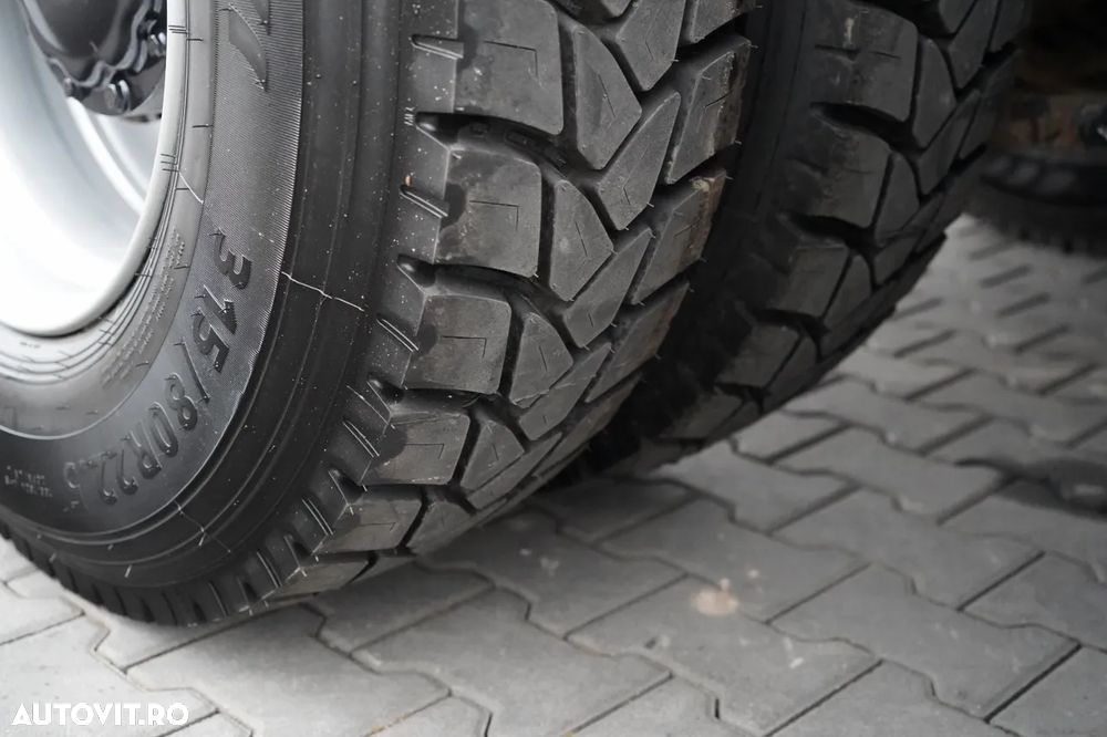 MAN TGS 41.460 / 8X8 / ​​​​BASCULĂ SPATE / KH KIPPER / MANUALĂ / NAVI / EURO 6 - 25