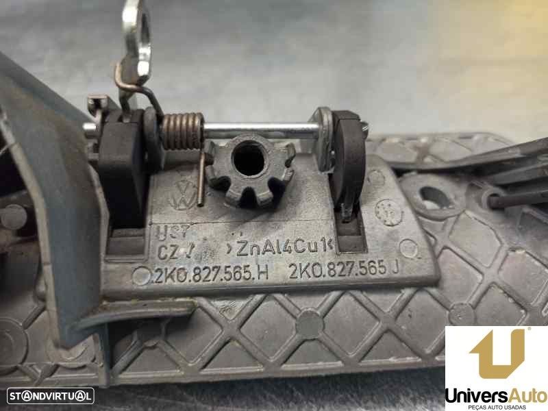 MANIPULO EXTERIOR PORTA TRASEIRA VOLKSWAGEN CADDY III FURGÃO 2010 -2K0827565H - 8