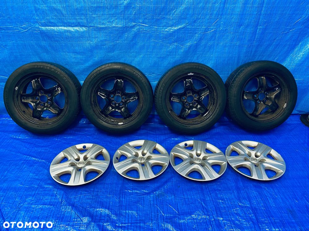 KOŁA STRUKTURALNE KOŁPAKI KOŁO 17 FELGA 17" x 7J  5X120 ; 67,1mm ET41 KOMPLET ; OPONY LATO LETNIE ; OPEL INSIGNIA A ; 2170103 ORYGINAŁ - 1
