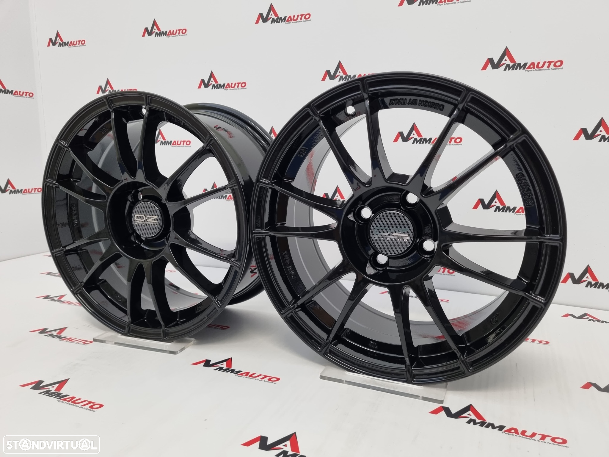 Jantes Look OZ Ultra Preto Brilho 15 (4x100) - 2