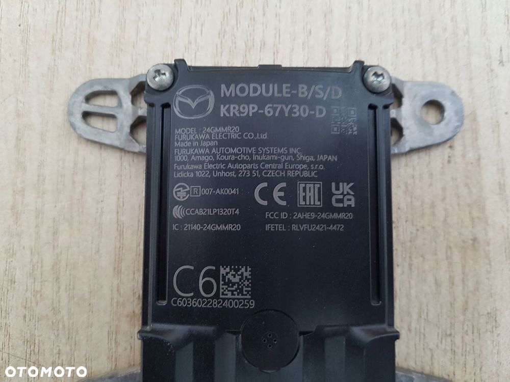 mazda cx60 cx-60 czujnik martwego pola radar kr9p-67-y39j kr9p-67-y30d - 3