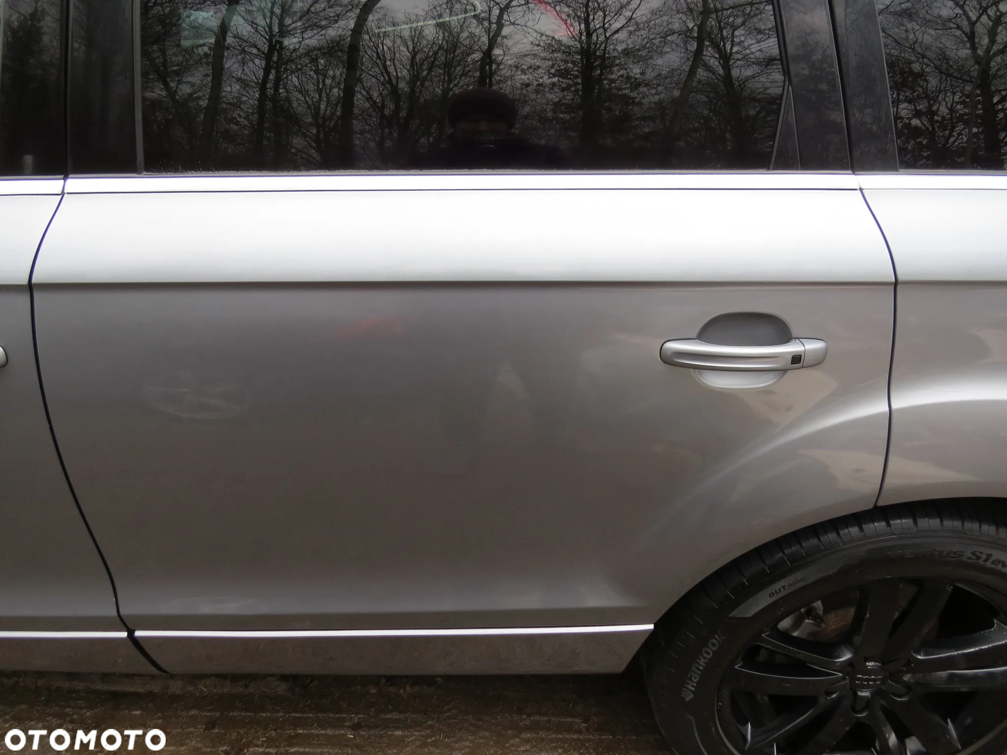 DRZWI LEWY TYŁ TYLNE LY7G AUDI Q7 4L - 2