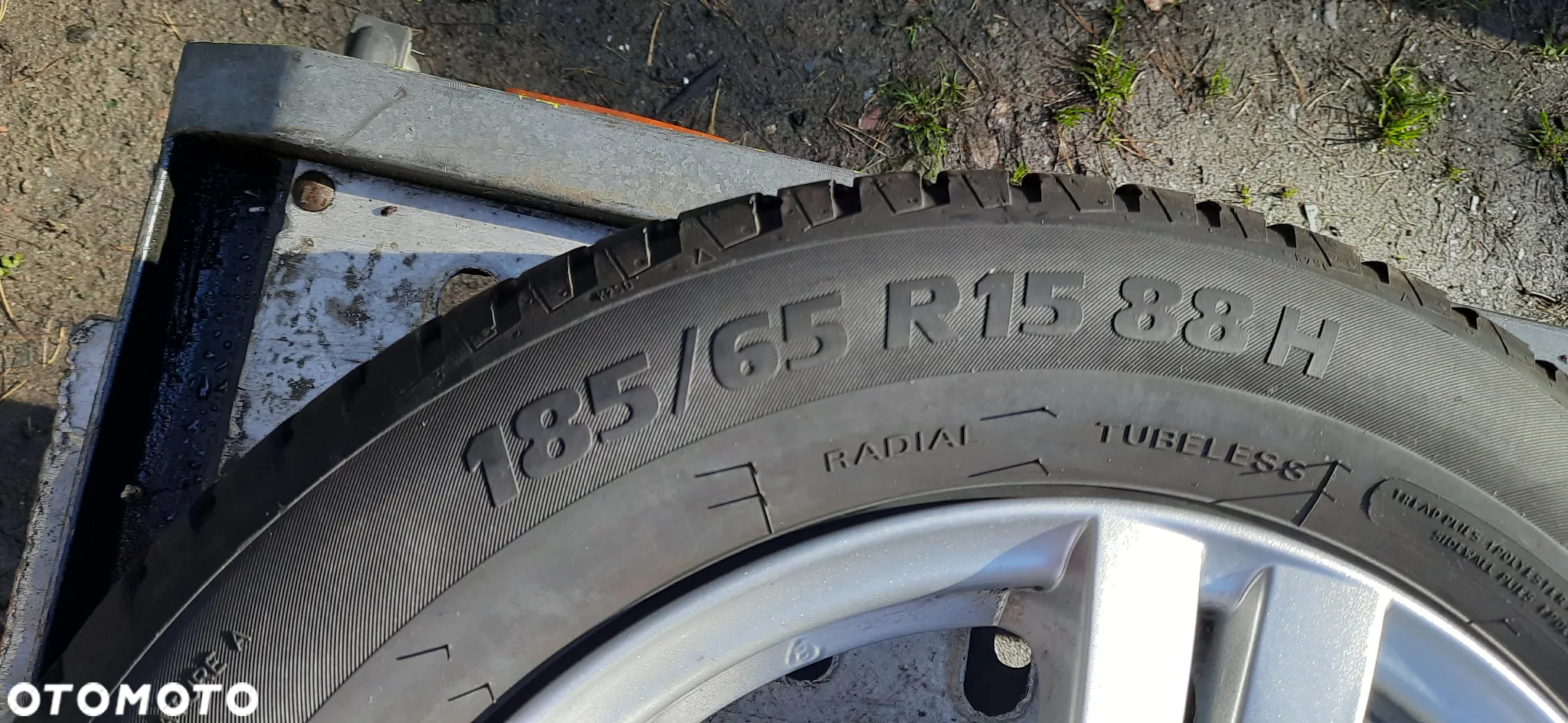 Peugeot Citroen Alufelgi 15 Koła 15 z oponami Letnimi  185/65R15 z 2024r  6jx15h2  4x108 ET20 KOMPLET - 5