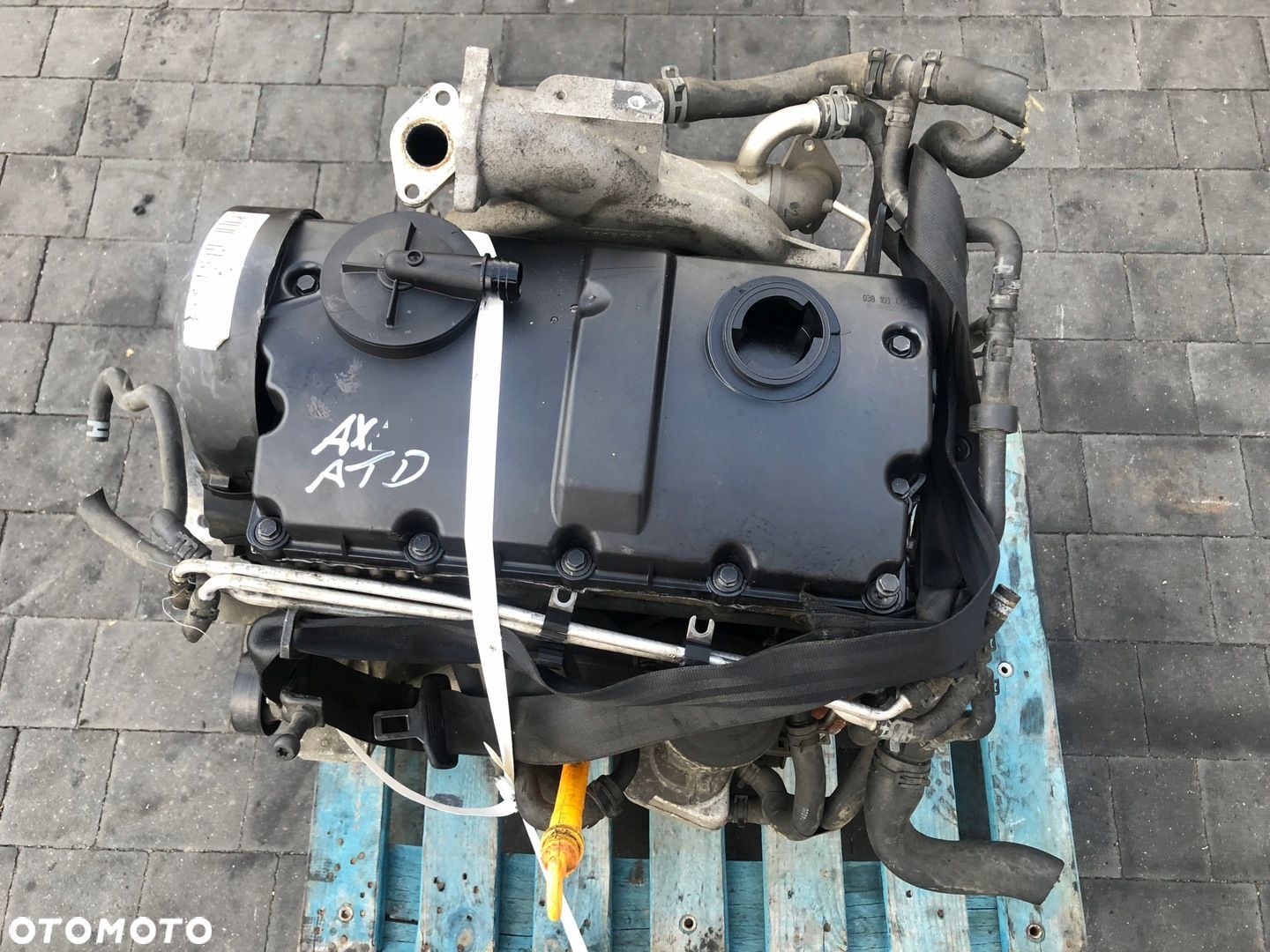 SILNIK KOMPLETNY VW AUDI 1.9 TDI ATD AXR 101 - 1