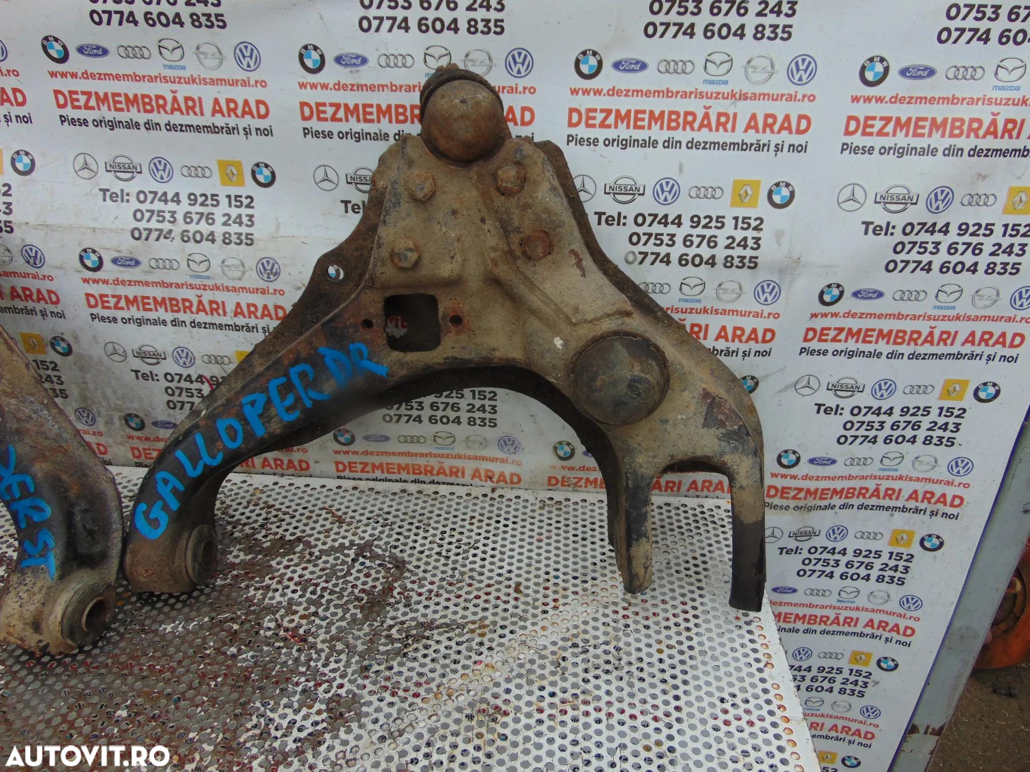 Brat hyundai Galloper bascula fata stanga dreapta brate bascule - 2