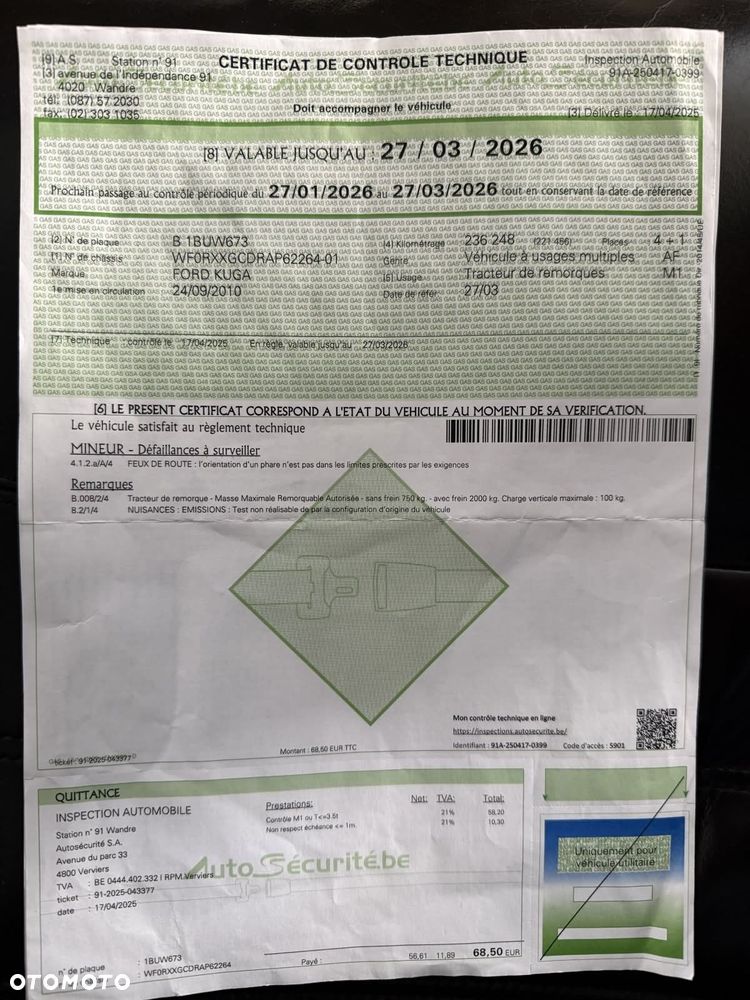 Ford Kuga 2.0 TDCi 2x4 Titanium - 34