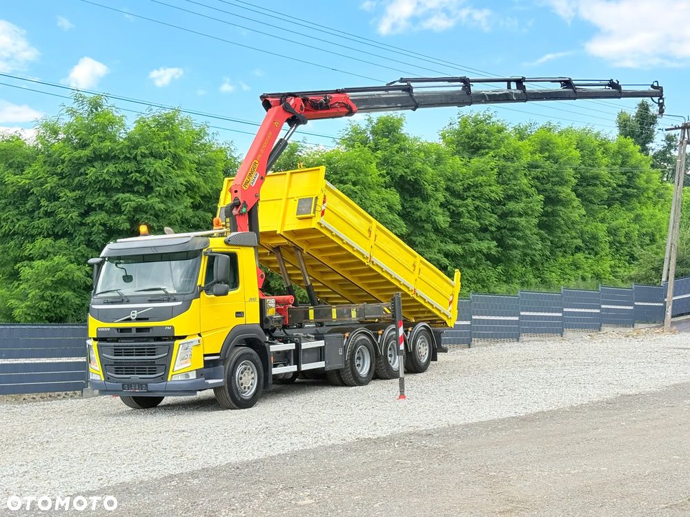Volvo * Volvo FM 380 * Kiper Wywrotka * 8x4 * Kran Palfinger PK 27001-EH * Sprowadzony * - 1