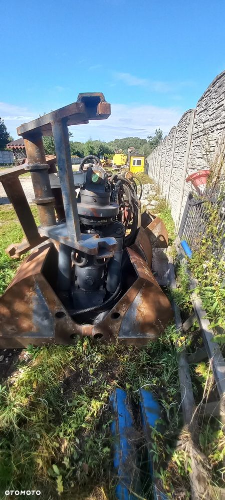 Łyżka chwytakowa 60cm verachter 56cm m. uszami obrotowa hydrauliczna do kop kołowej - 5