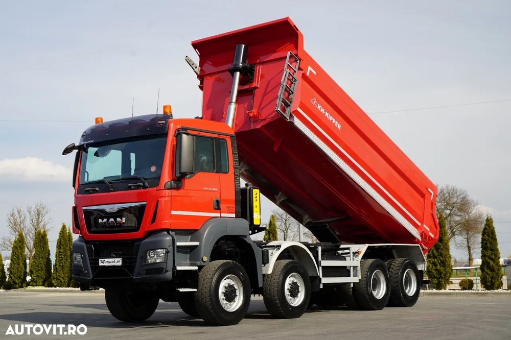 MAN TGS 41.480 / 8X8 / ​​​​BASCULĂ SPATE / KH KIPPER / AUTOMATĂ / EURO 6 - 2