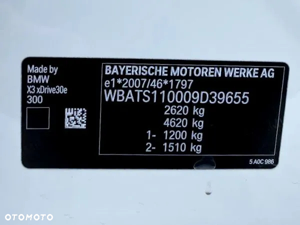 BMW X3 xDrive30e M Sport sport - 30