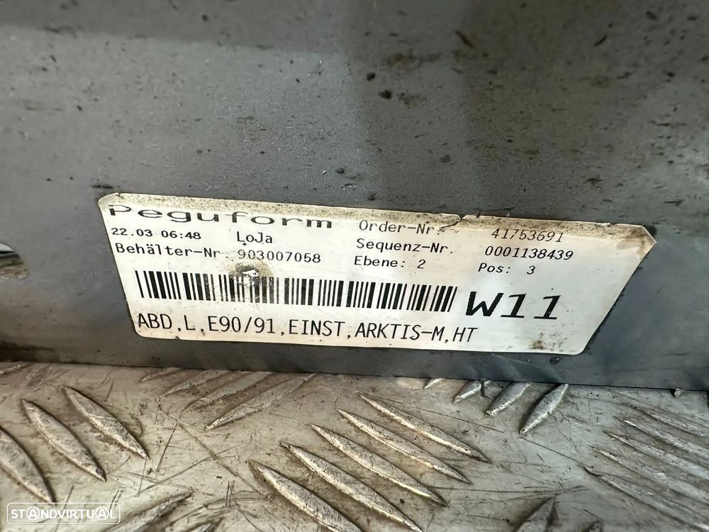 .Embaladeiras Saias Laterais Esquerda Direita Originais BMW Serie 3 E90 Sedan E91 Touring Carrinha - 6