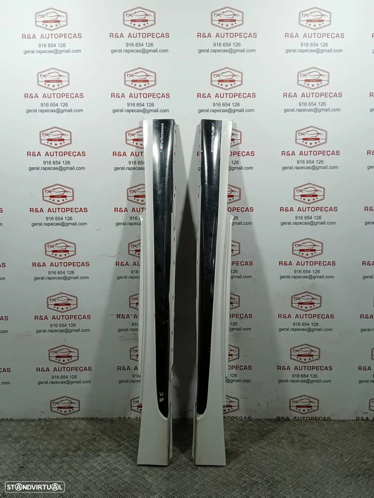 Embaladeiras Saias BMW Série 1 E82 E81 MPerformance Original - 3