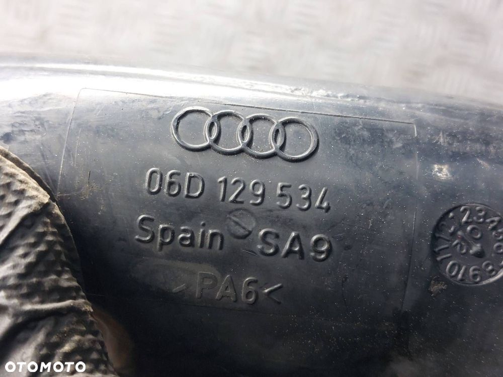 OBUDOWA FILTRA POWIETRZA + PRZEPŁYWOMIERZ + RURA DOLOT AUDI A4 B6 2.0 20V - 6