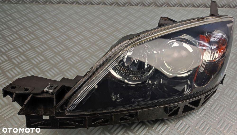 P3665L lampa reflektor lewy lewa przód przednia MAZDA III 3 BK 2004-09 EURO - 6