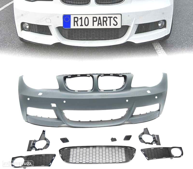 PARA-CHOQUES FRONTAL BMW E81 E82 E87 E88 04-13 LOOK M PDC - 2