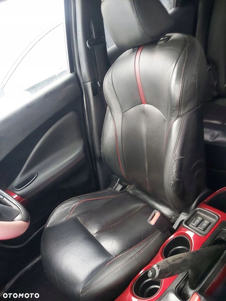 Nissan JUKE I F15 Lift Fotel przód tył lewy prawy kanapa Komplet SKÓRA - 6