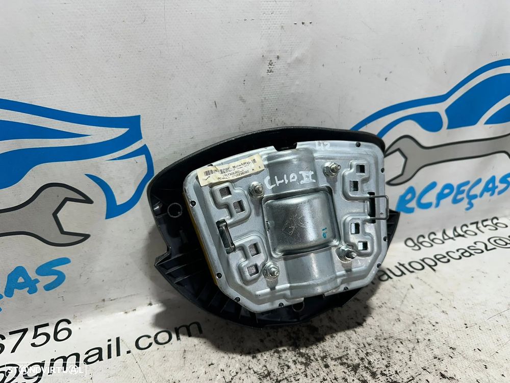 .Airbag Volante Guiador Original Renault Clio 2 MK2 8200236060 2001 - 2009 - 6
