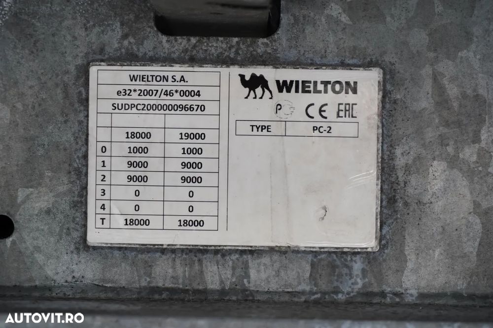 MAN TGX 26.480 / COMBINAȚIE TANDEM 120 M3 / TRAVERSE / MEGA / 6X2 / I-PARK COOL / PUNȚĂ RIDICATĂ / CĂPTUȘEALĂ CĂRUȚ / + REMORCĂ WIELTON / PUNȚI SAF - 36