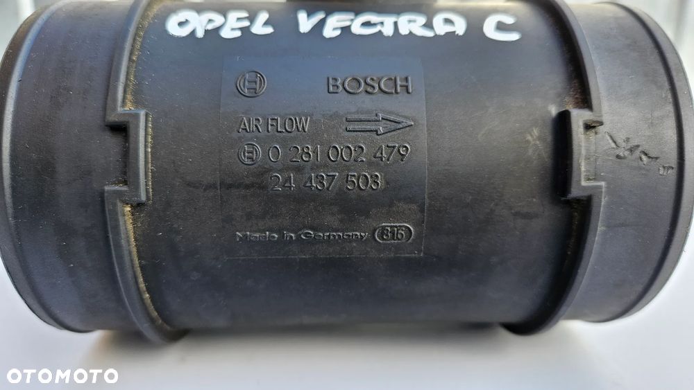 Opel Vectra C 2.0 DTI 16V 74 KW 101 KM Przepływomierz 24437503 BOSCH - 3