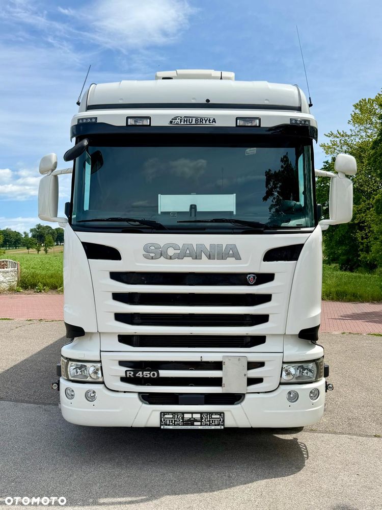 Scania SCANIA R450 / IZOTERMA / KONTENER / DO ŻYWCA / SILNIK 6 CYLINDROWY / 13 LITROWY  / KLIMA POSTOJOWA / WINDA / SPROWADZONY / SYPIALKA / AUTOMAT / 18 PALET / E6 / STAN BARDZO DOBRY - 3