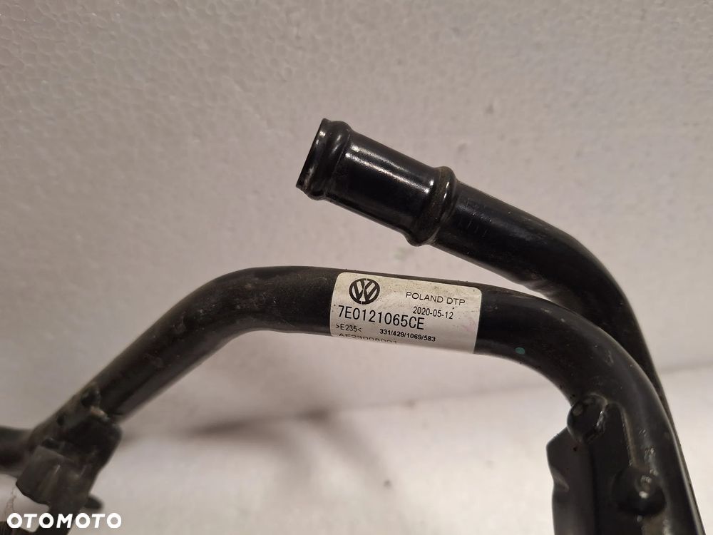 VW TRANSPORTER T6 T6.1 WĄŻ PRZEWÓD RURKA WODY 7E0121065CE - 2